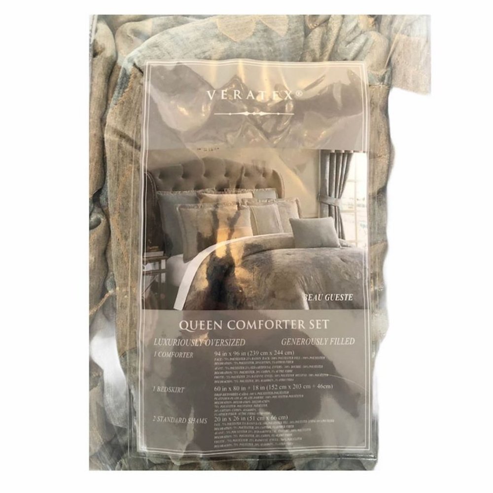 Veratex Queen Comforter Set